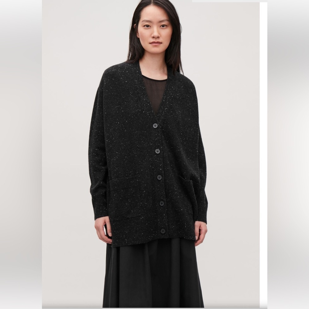 Cos 100% Wool Cardigan